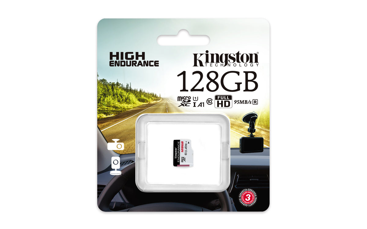 Kingston Technology High Endurance 128 Go MicroSD UHS-I Classe 10