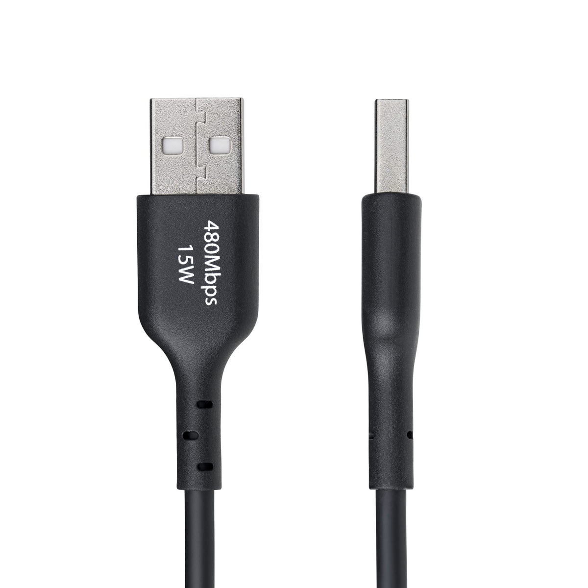 StarTech.com Câble de Charge USB-A vers USB-C de 2m, Charge et Synchronisation, 3A, USB 2.0, Gaine TPE - Cordon de Charge USB Noir