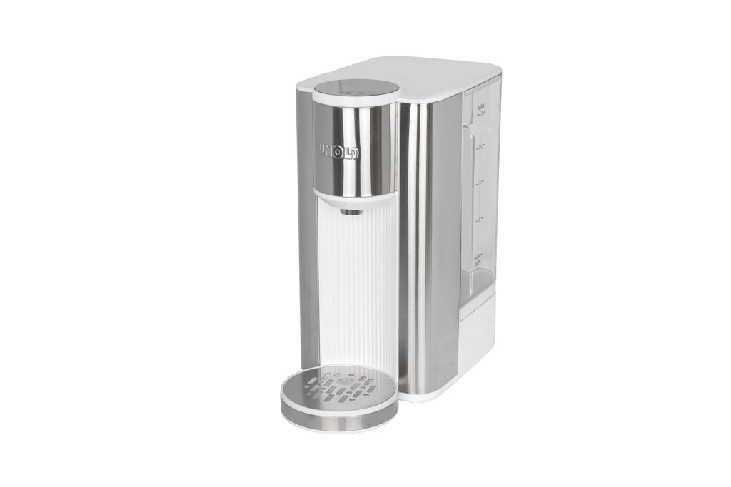 Unold Ava Bouilloire 2,5 L 2600 W, Argent et Blanc