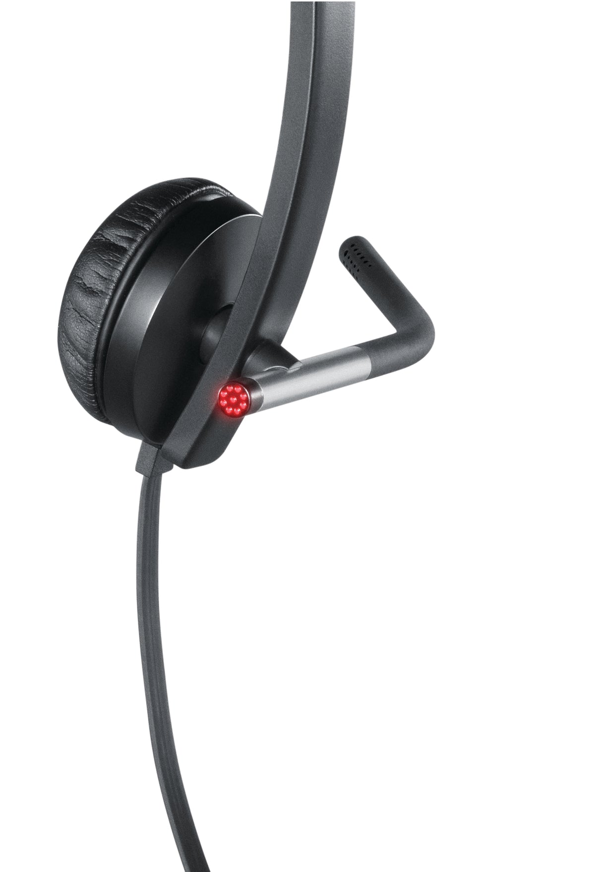 Logitech USB Headset Stereo H650e, Casque Filaire Stéréo, Noir
