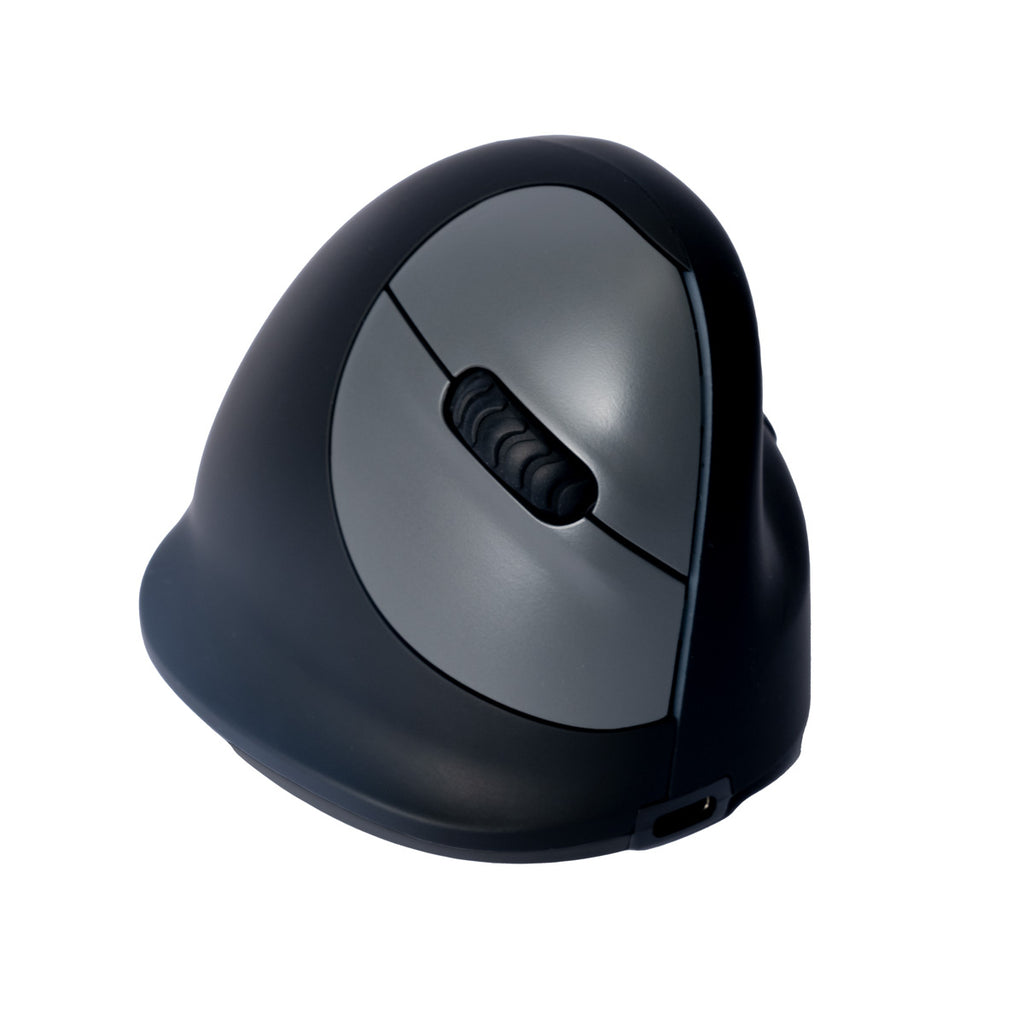 R-Go Tools Souris Ergonomique R-Go HE Break avec logiciel de pause, droiter, moyen (longueur main 165-185 mm), bluetooth, noir