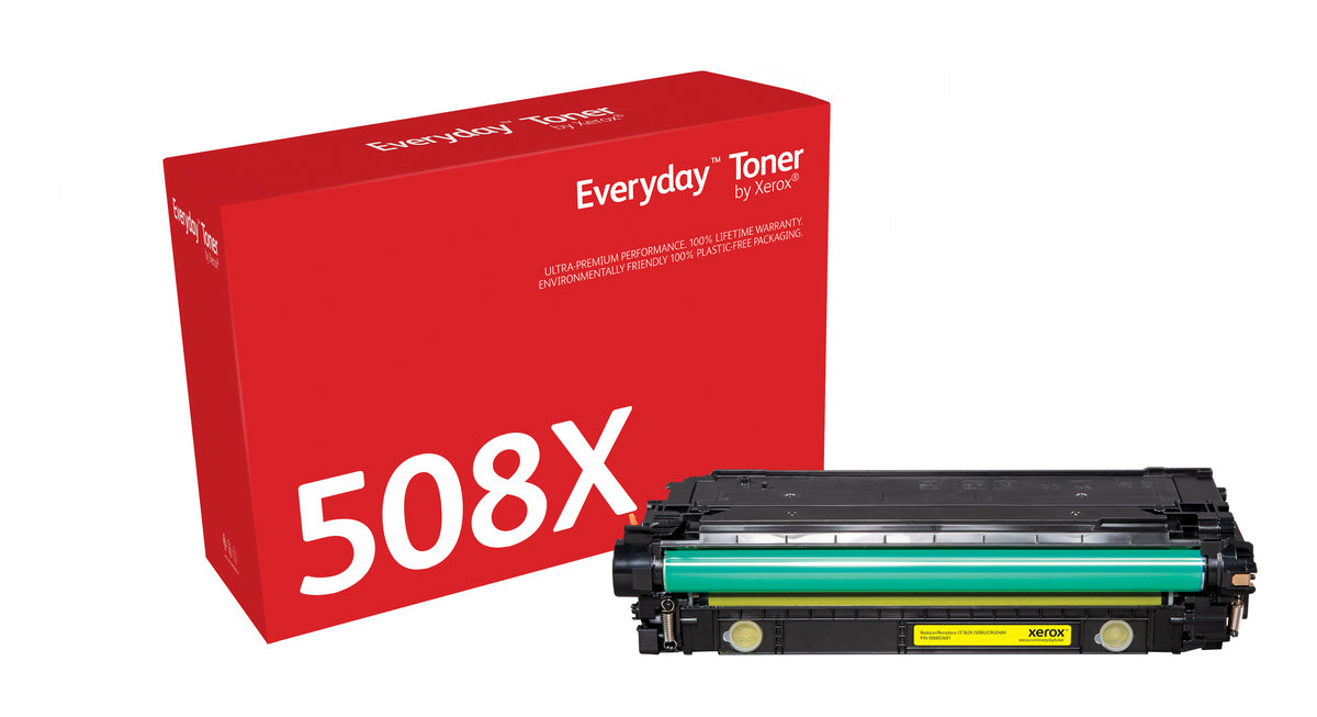 Toner Everyday™ Jaune de Xerox compatible avec HP 508X (CF362X), Grande capacité