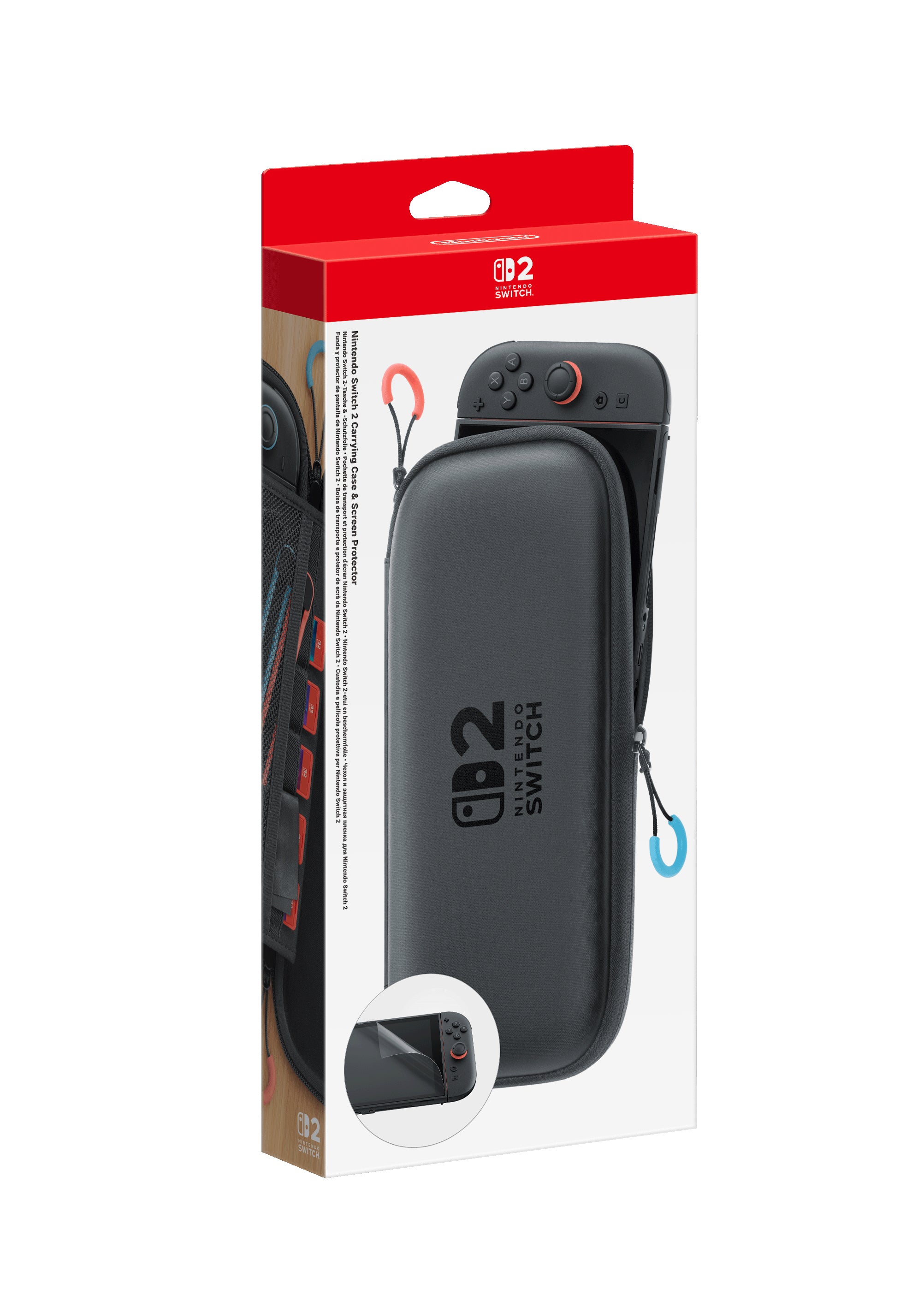Nintendo Pochette de transport Switch 2 et protection d’écran