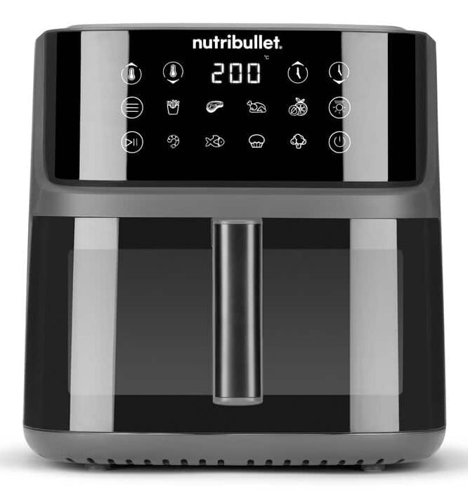 NutriBullet CrispLite Vision Unique 8 L Autonome 2000 W Friteuse d’air chaud Noir - vue 4
