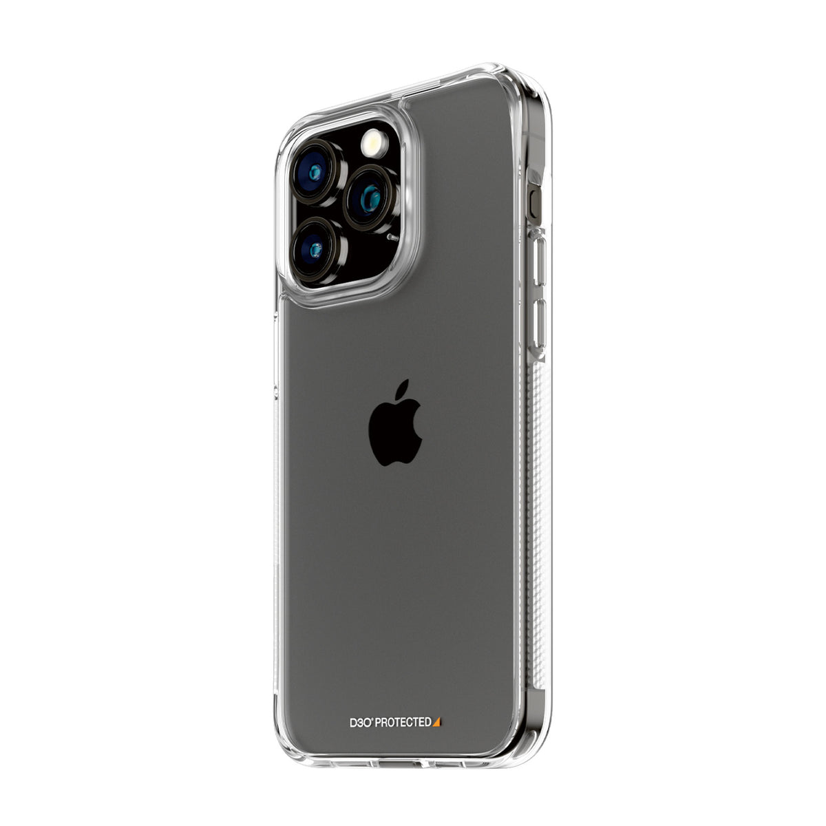 PanzerGlass HardCase Transparent avec D3O pour iPhone 15 Pro Max, Coque de Protection