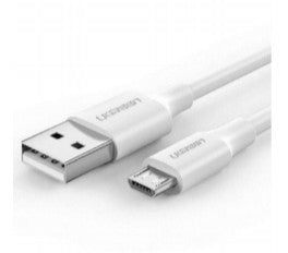 Ugreen 60143 câble USB USB 2.0 2 m USB A Micro-USB B 480 Gbit/s Blanc
