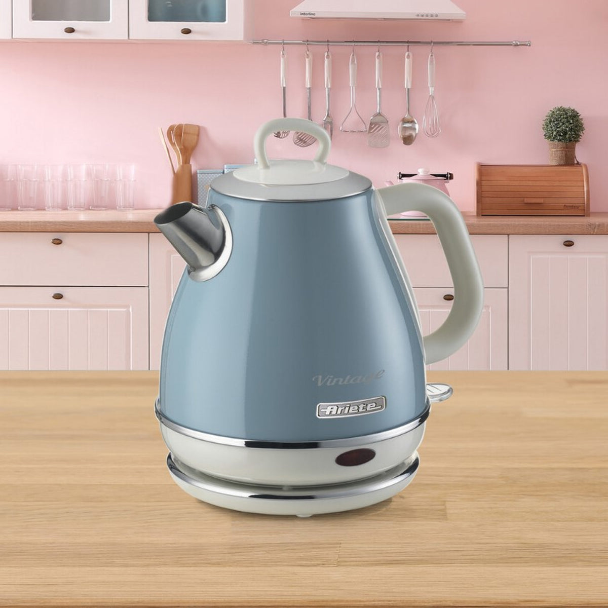 Ariete 2868/05 bouilloire 1 L 1630 W Bleu clair