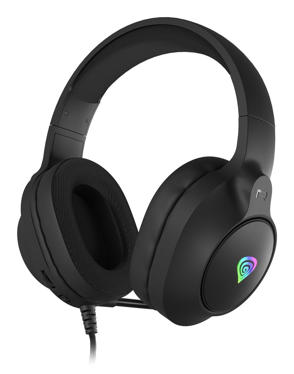 GENESIS NEON 213 Casque Avec fil À la main Appels/Musique USB Type-A Noir