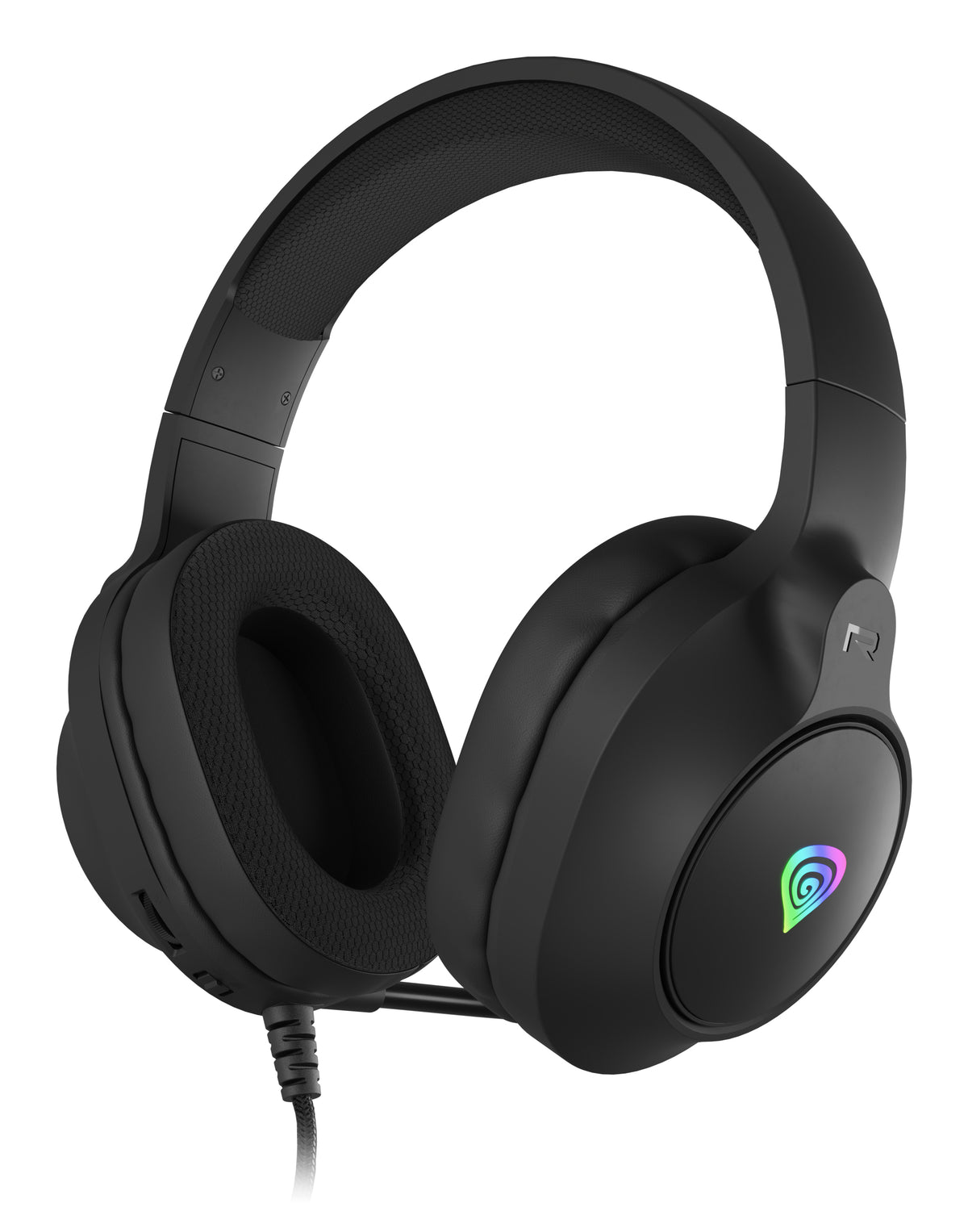 GENESIS NEON 213 Casque Avec fil À la main Appels/Musique USB Type-A Noir