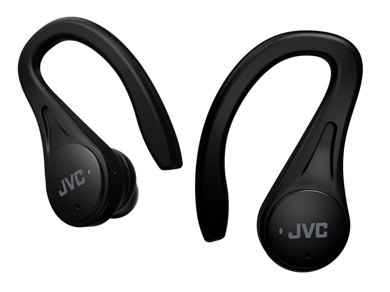 JVC HA-EC25T Casque True Wireless Stereo (TWS) Crochets auriculaires, Ecouteurs Appels/Musique Bluetooth Noir