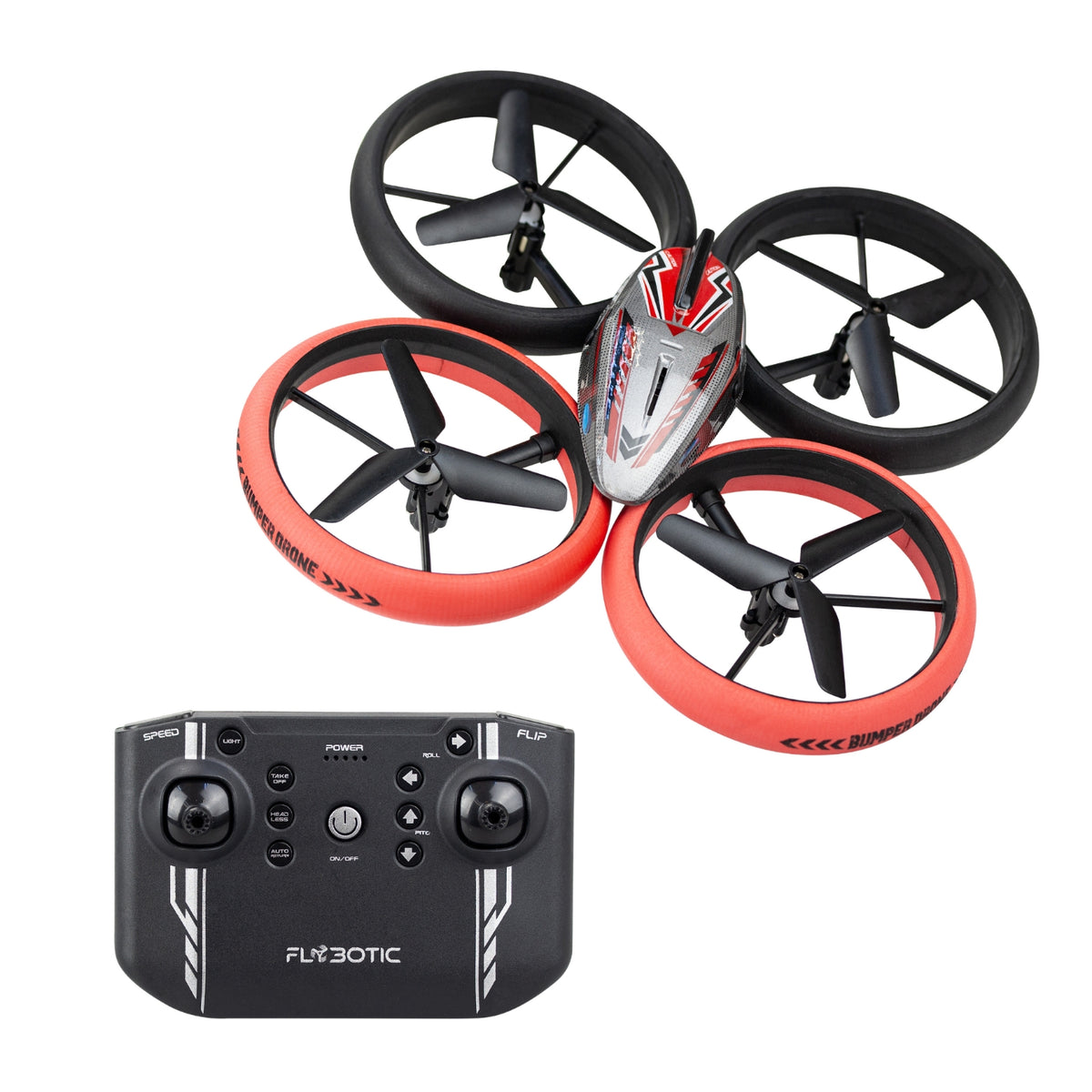 Flybotic BY Silverlit Drone télécommandé Bumper Lit