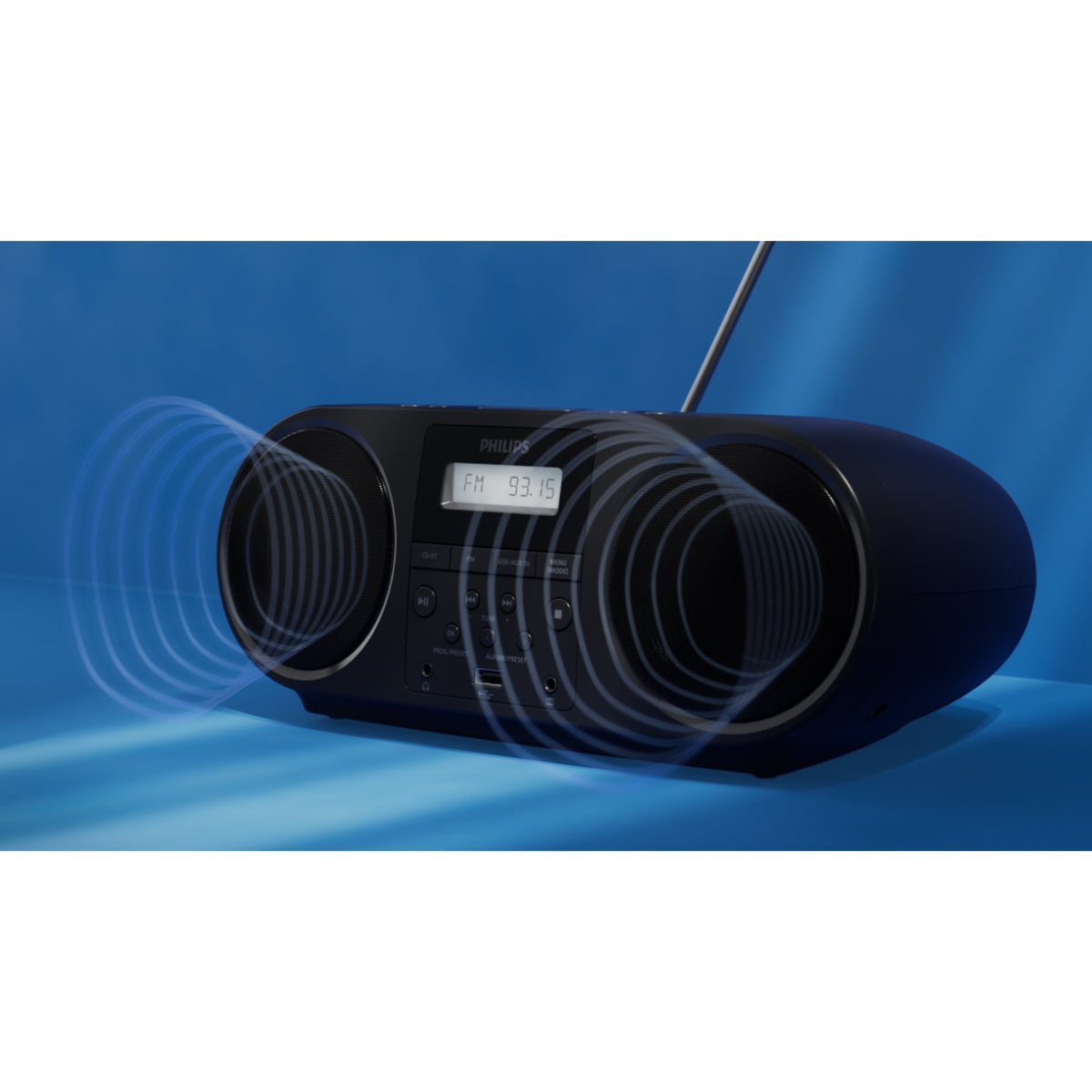 Philips Lecteur Radio CD TAZ500