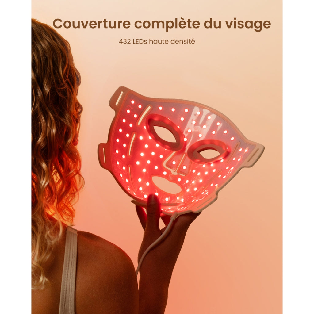 Renpho Masque LED Artemis Blush E100B-1