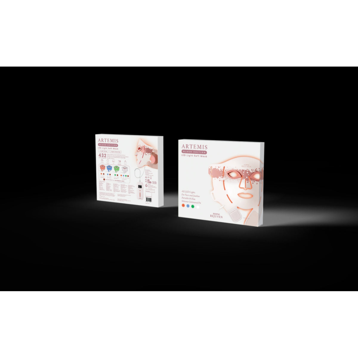 Renpho Masque LED Artemis Blush E100B-1