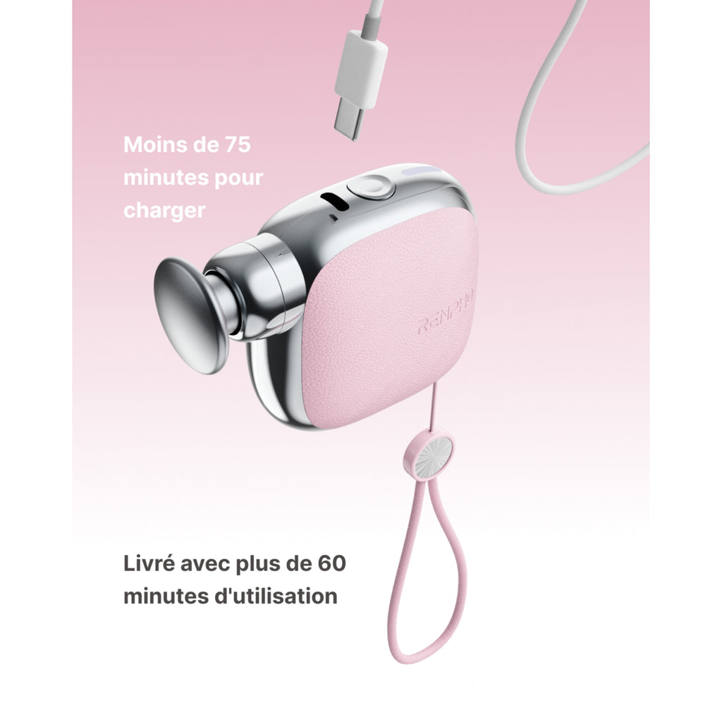 Renpho Pistolet massage PEU-R-WMG16-PK - Rose