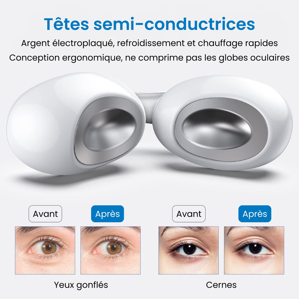 Renpho Masque oculaire Eyespa Pods G009 Blanc