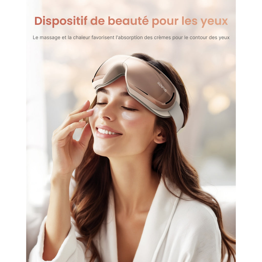 Renpho Masseur Oculaire Eyeris 3 Rose Gold