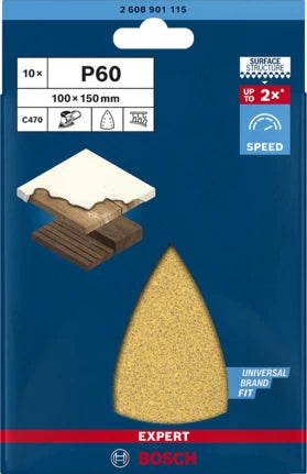 Bosch Bosch 2 608 901 115 fourniture de ponçage et de meulage rotatif Bois pâte sablée