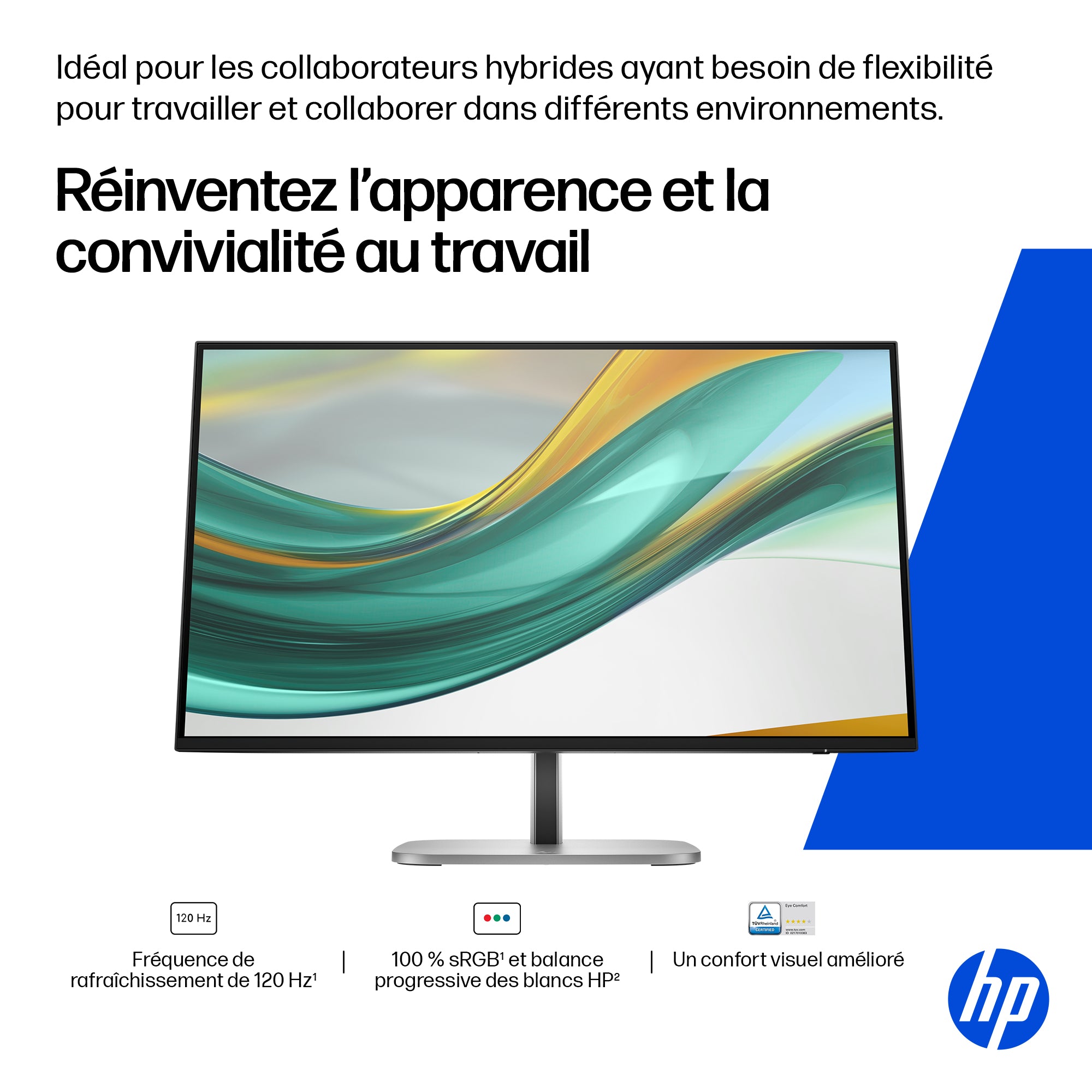 HP Series 5 Pro 27 inch FHD Monitor - 52 écran plat de PC 68,6 cm (27") 1920 x 1080 pixels Full HD LCD Noir