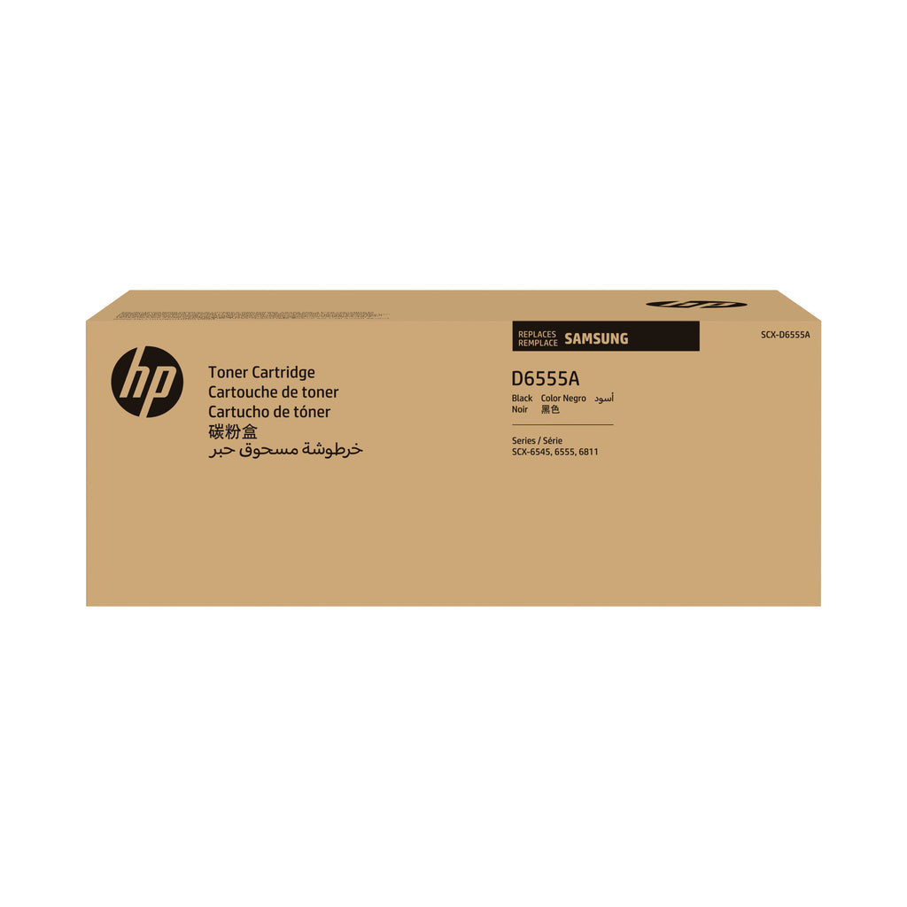 HP Samsung Cartouche d'encre noire HP authentique SCX-D6555A