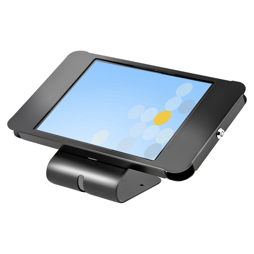 StarTech.com Secure Tablet Stand, Anti Theft Universal Tablet Holder for Tablets up to 10.5, Lockable Tablet Stand for Desk/ K-Slot Compatible, VESA Mount, Wall Mount Tablet Enclosure - Security POS Tablet Stand (SECTBLTPOS2) Tablet Stativ