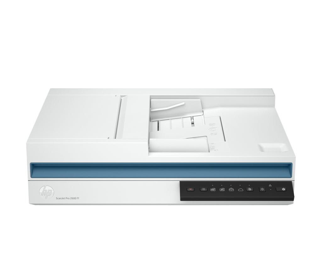HP ScanJet Pro 2600 f1 Scanner à plat A4 avec chargeur automatique, 25 ppm/50 ipm, 600 x 600 DPI
