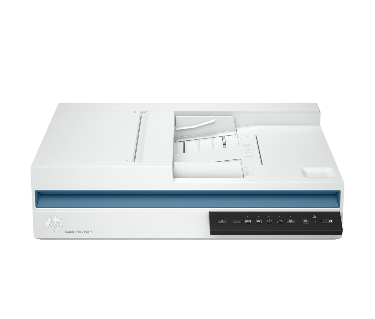 HP ScanJet Pro 2600 f1 Scanner à plat A4 avec chargeur automatique, 25 ppm/50 ipm, 600 x 600 DPI
