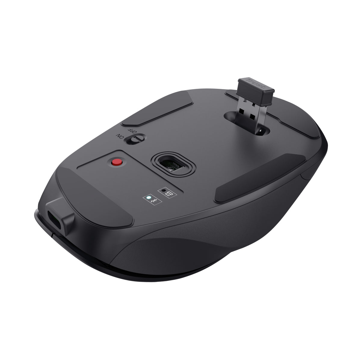 Trust Fyda souris Bureau Droitier RF sans fil + Bluetooth Optique 2400 DPI - vue 6