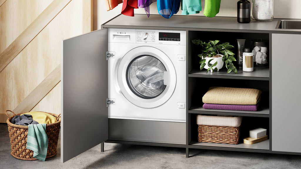 Bosch Bosch Serie 8 WIW28542EU machine à laver Charge avant 8 kg 1400 tr/min Blanc