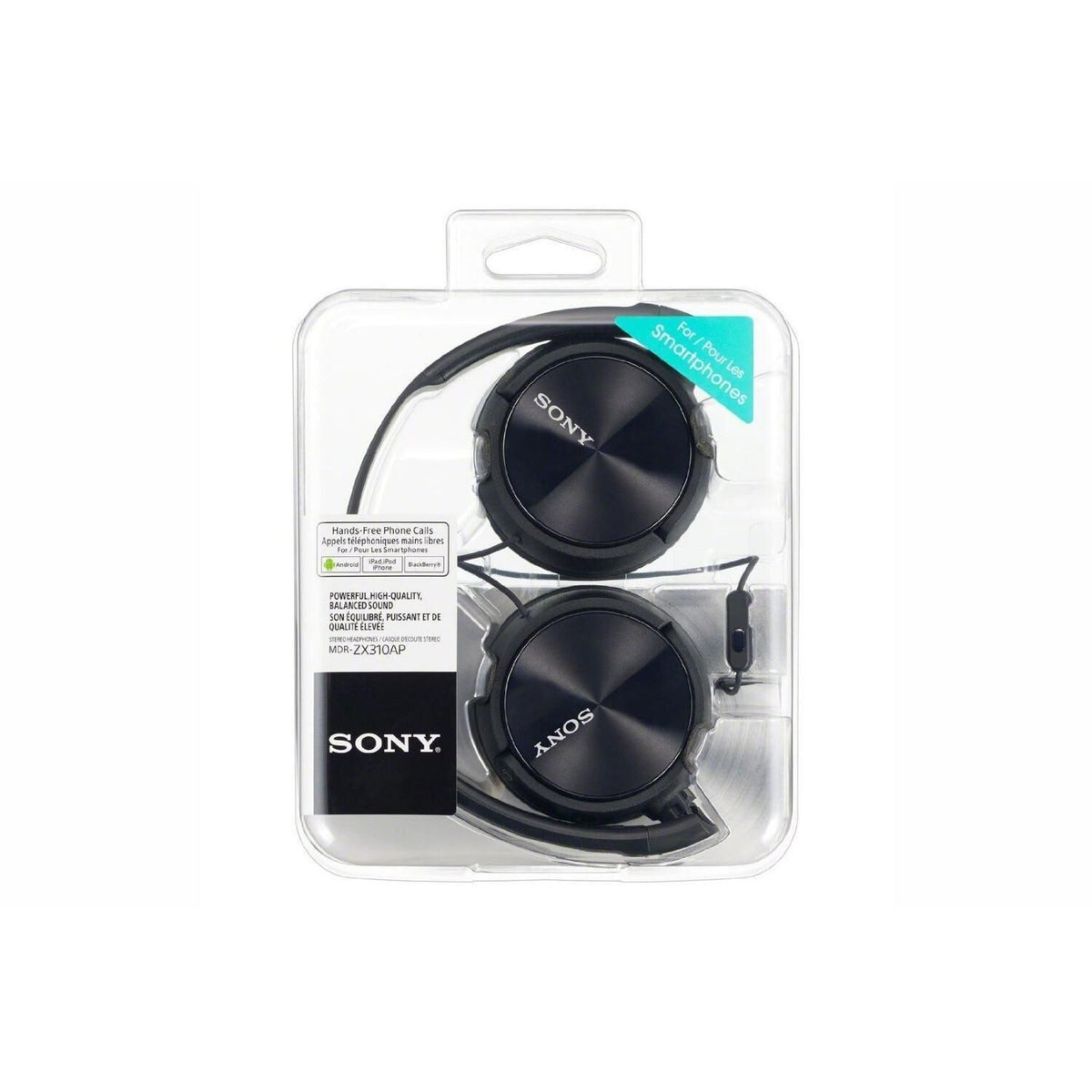 SONY Casque filaire SO-MDRZX310AP Noir