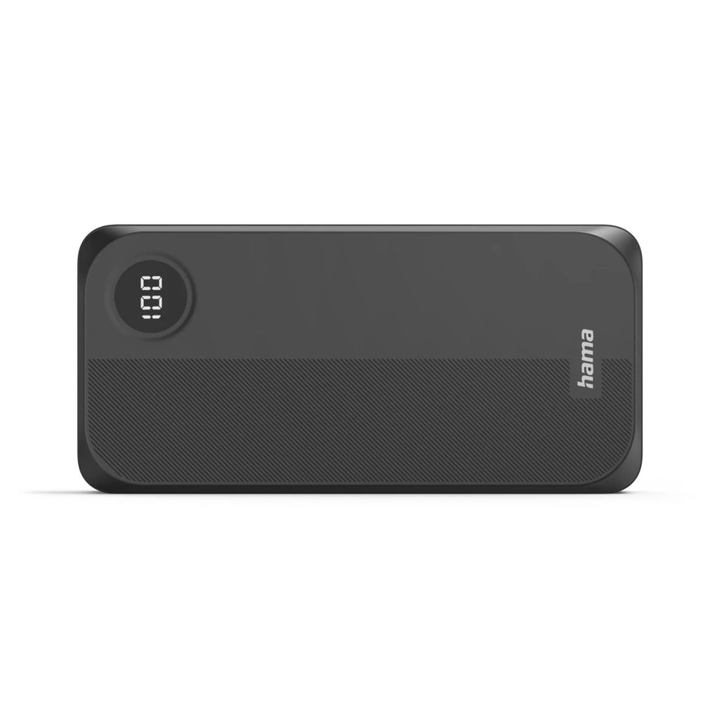 Hama 00201755 Batterie Externe 20000 mAh Lithium Polymère (LiPo), Noir