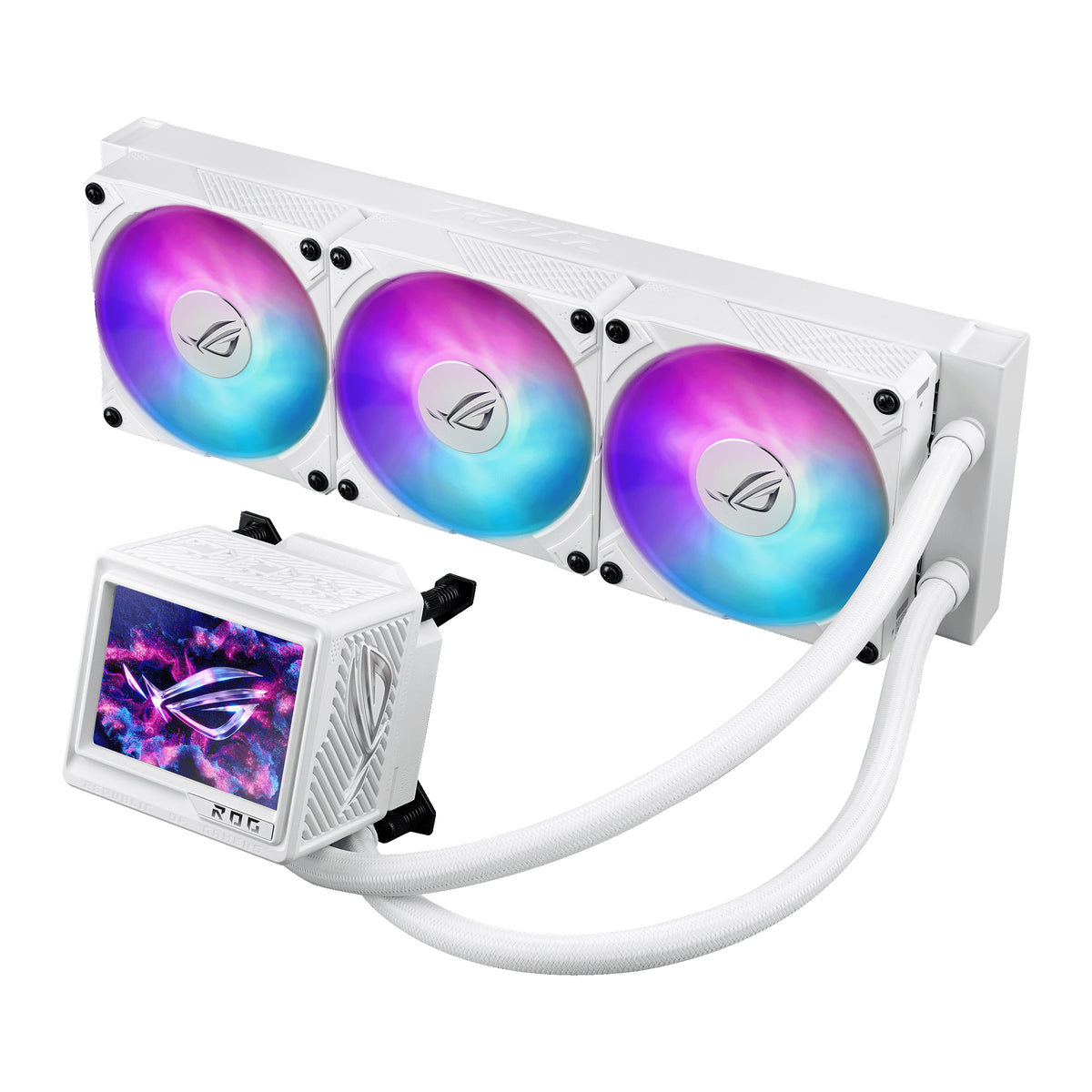 ASUS ROG RYUJIN III 360 ARGB EXTREME WHT Refroidisseur de Liquide AIO 360mm Blanc