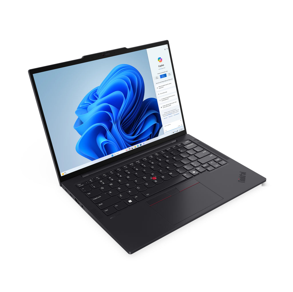 Lenovo ThinkPad T14s Gen 5 Intel Core Ultra 7 155U Ordinateur portable 35,6 cm (14") WUXGA 32 Go LPDDR5x-SDRAM 512 Go SSD Wi-Fi 6E (802.11ax) Windows 11 Pro Nordique Noir