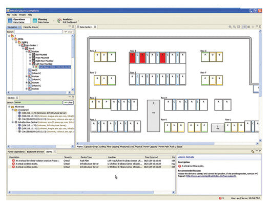 APC InfraStruXure Operations 10 Rack License Gestion du système
