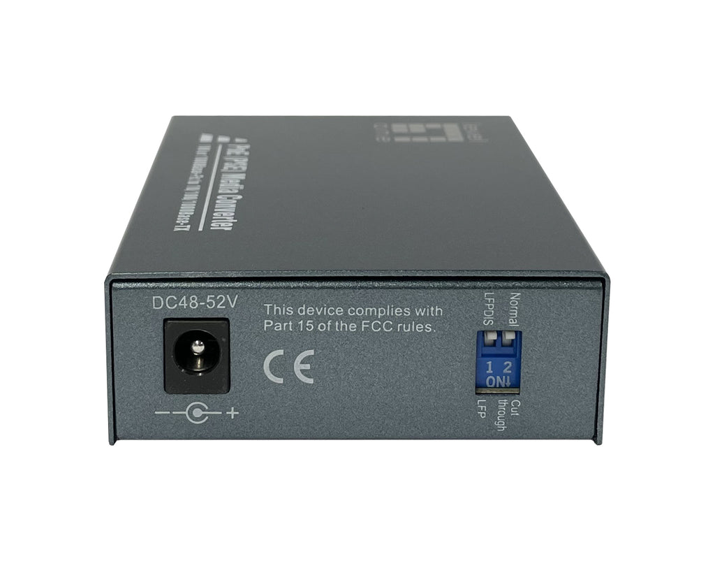 LevelOne GVT-2013 convertisseur de support réseau 1000 Mbit/s 850 nm Multimode Gris