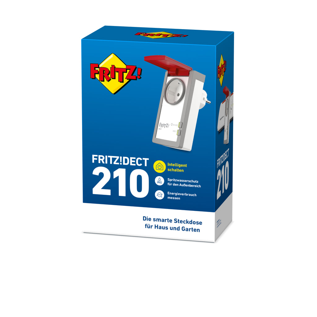 DECT FRITZ! 210 Prise intelligente 3450 W Blanc