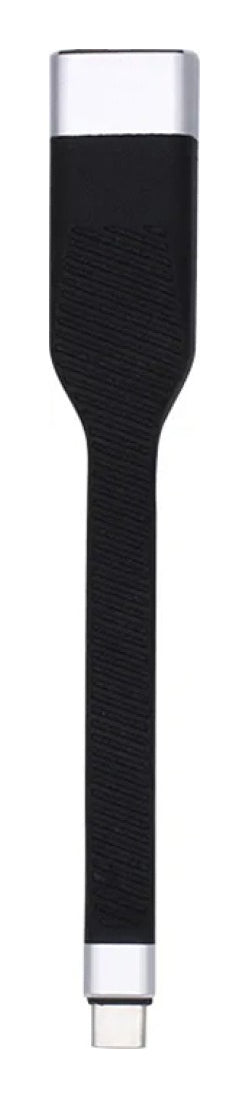 Techly ICOC USBC-RJ45 câble de réseau Noir 0,144 m