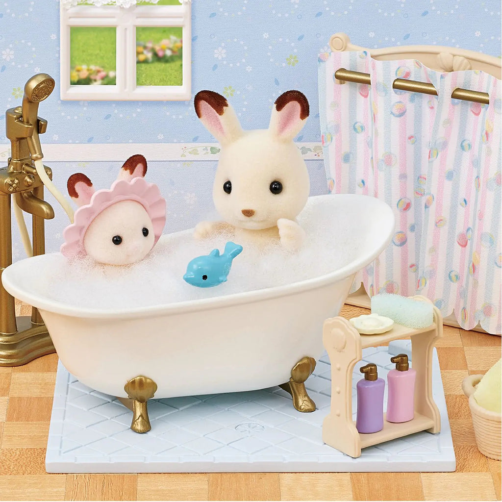 Sylvanian Families Le set baignoire et douche