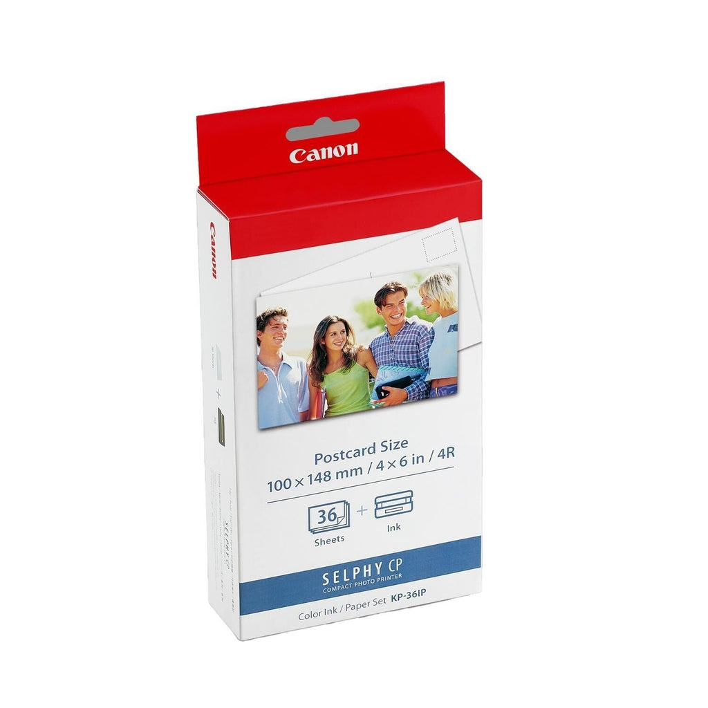 Canon Kit 36 impressions (papier + encre) format carte postale (10 x 14,8 cm)