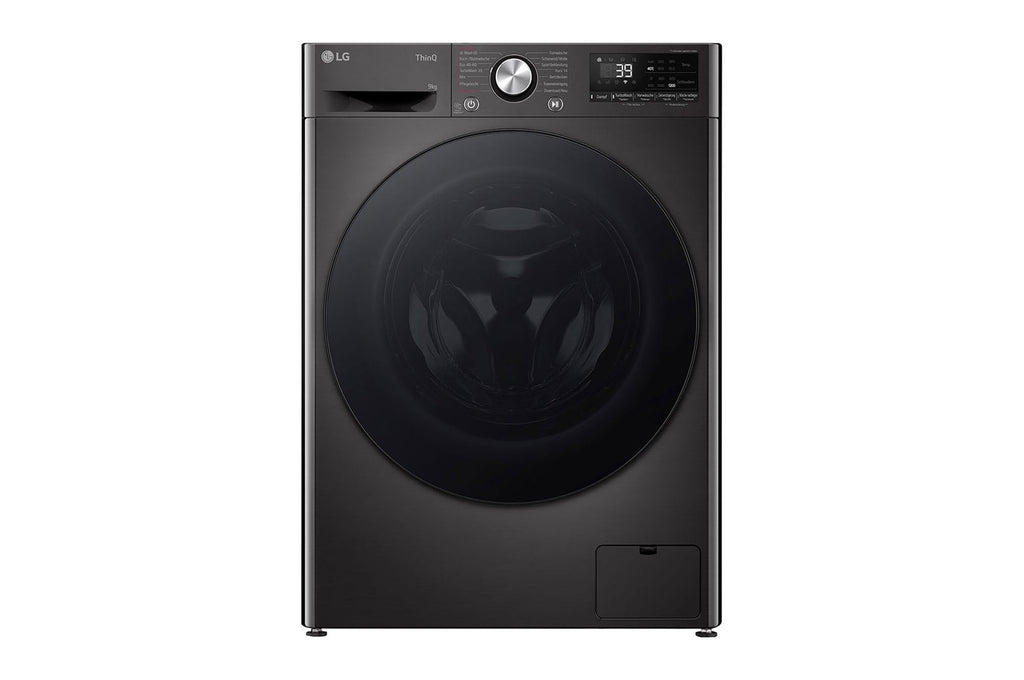 LG F2V7SLIM9B machine à laver Charge avant 9 kg 1200 tr/min Noir