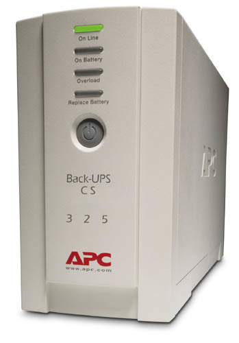 APC Onduleur Back-UPS 325, 230 V, IEC 320, sans logiciel d'arrêt automatique