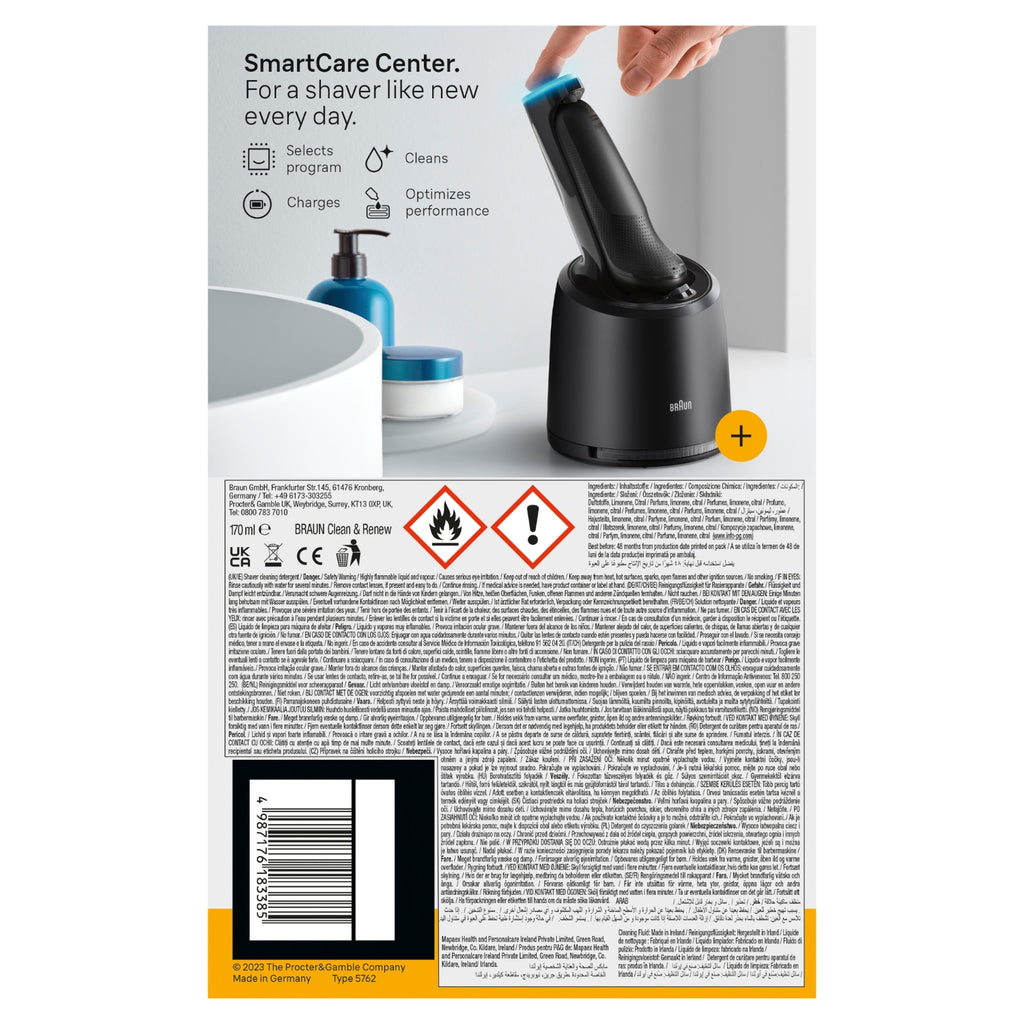 Braun Rasoir électrique Series 5 + SmartCare Center