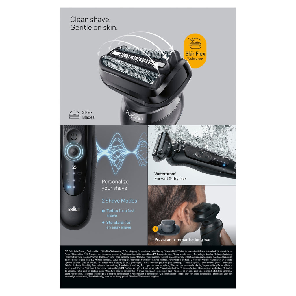 Braun Rasoir électrique Series 5 + SmartCare Center