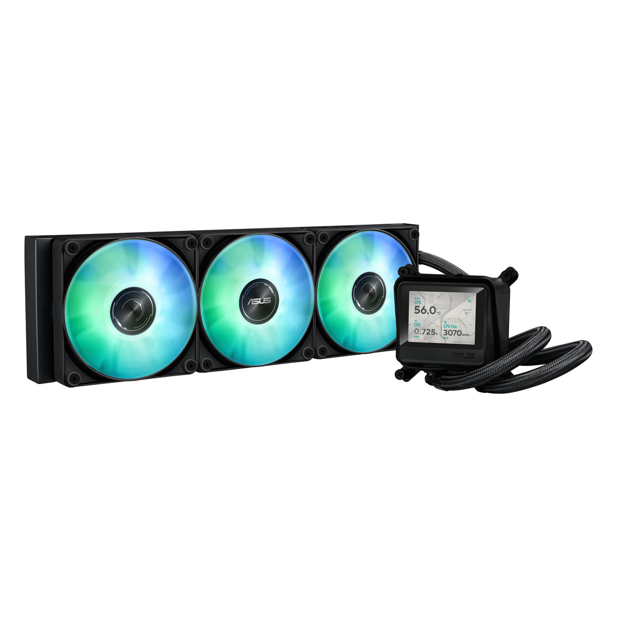 ASUS MAX GAMING LC 360 ARGB LCD Refroidisseur de Liquide AIO 12 cm Noir