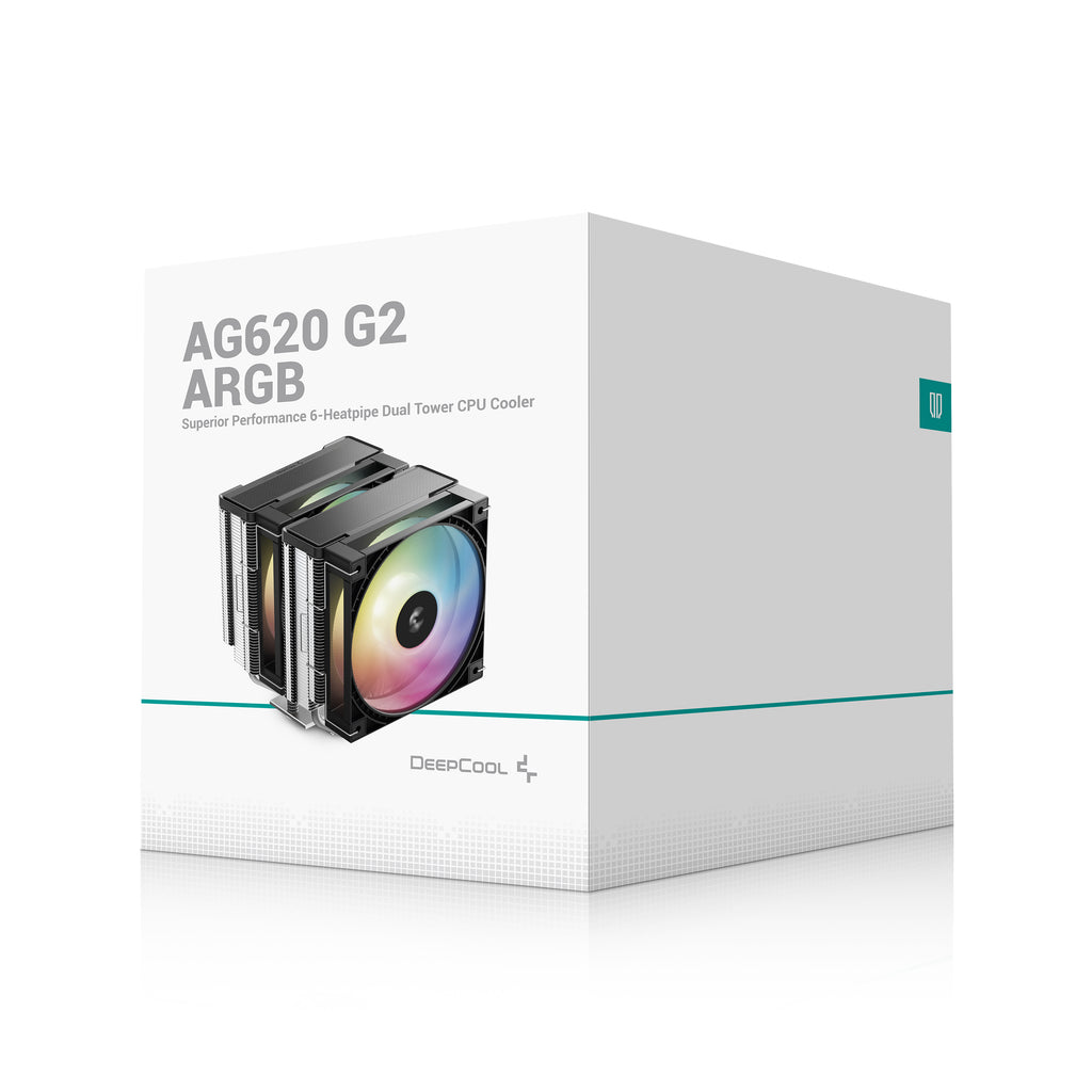 DeepCool AG620 G2 ARGB Ventirad pour Processeur, 120 mm, Noir