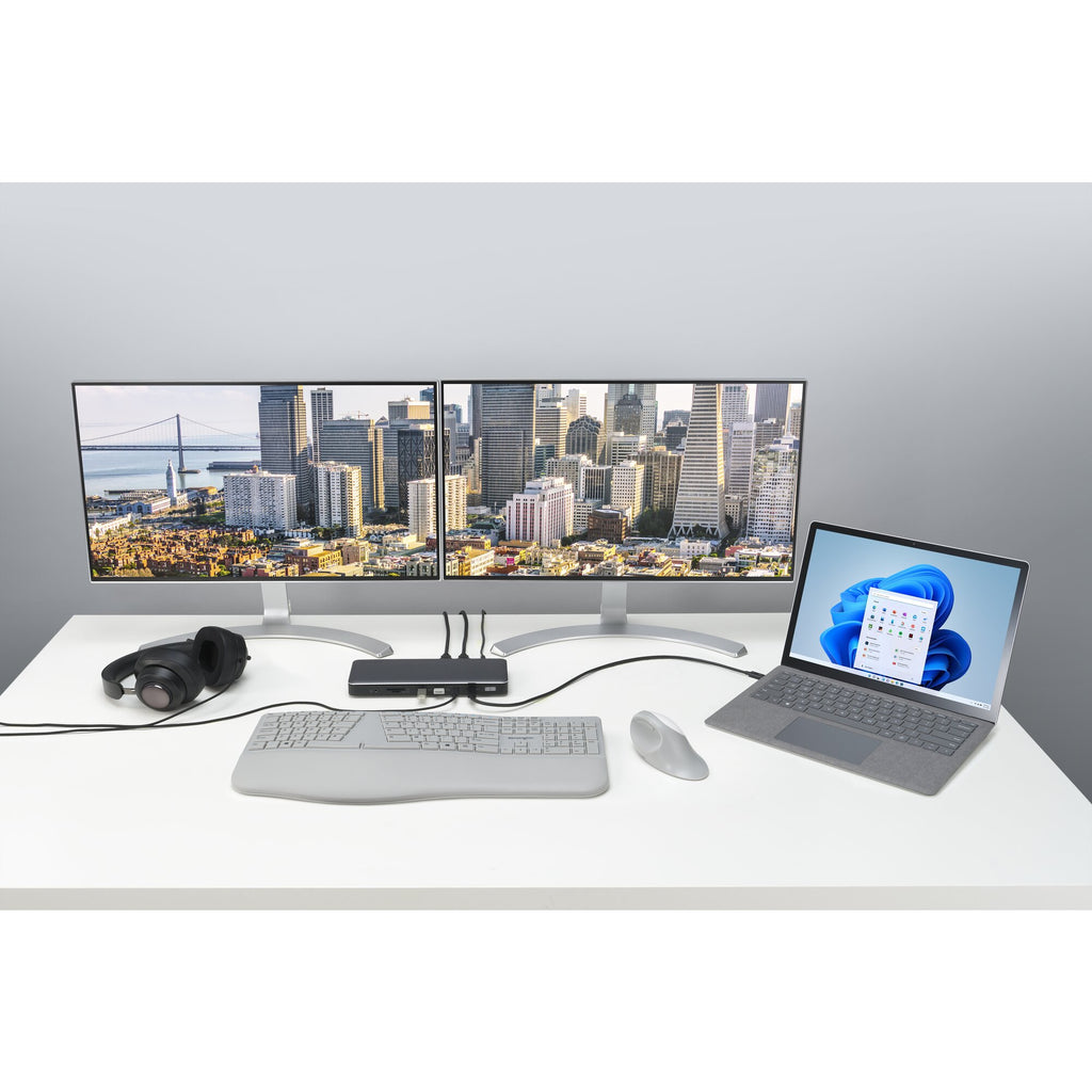 Kensington SD5760T Station d’accueil Thunderbolt 4 avec deux sorties vidéo 4K et alimentation 96 W