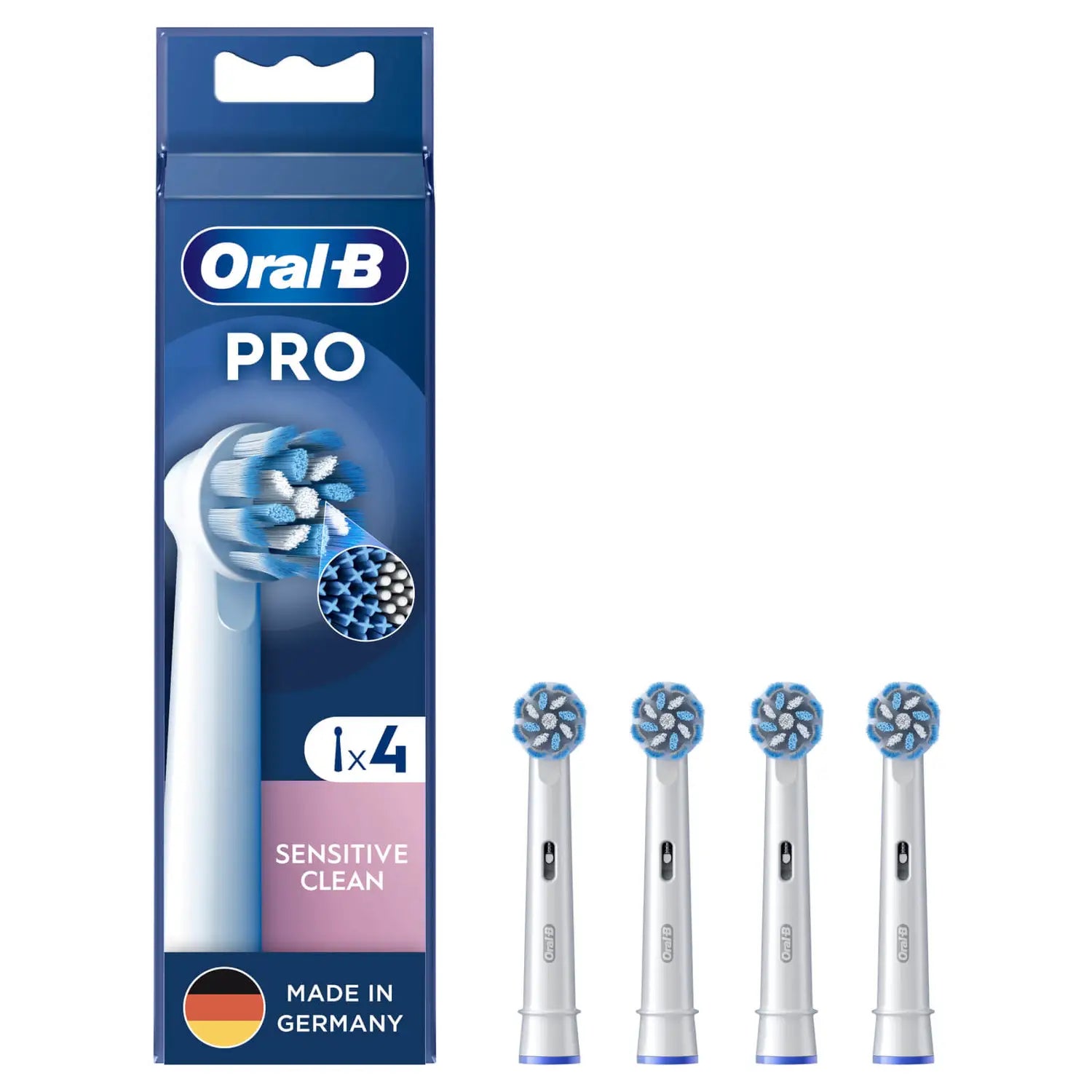 Oral-B Sensitive Clean 4 pièce(s) Blanc