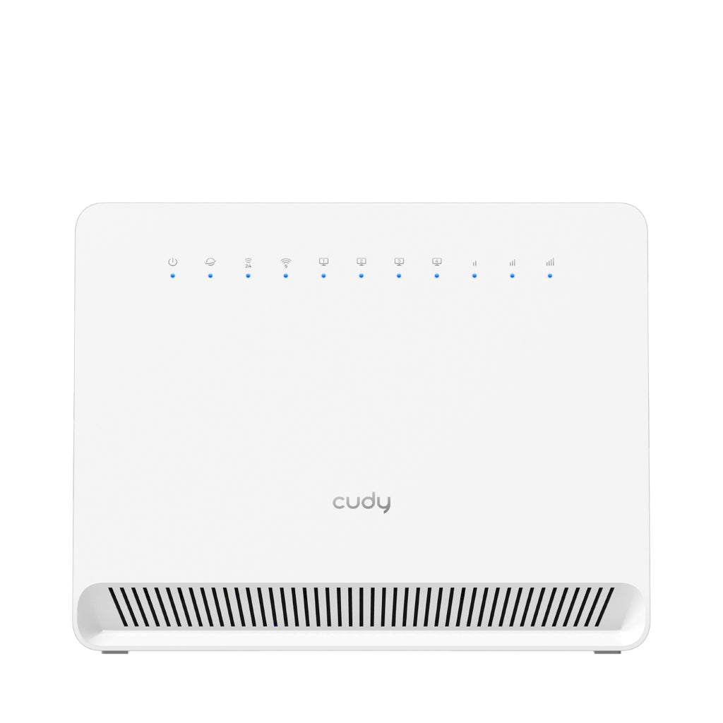 Cudy 4G Cat 6 AC1200 Wi-Fi Router, LT700E 1.0 routeur sans fil Gigabit Ethernet Bi-bande (2,4 GHz / 5 GHz) Blanc