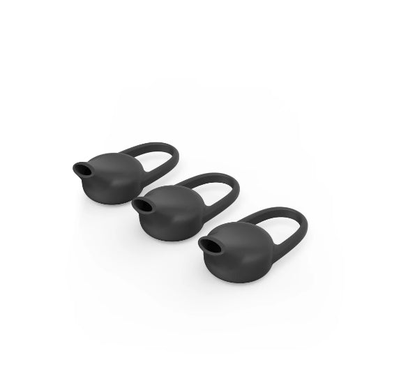 Hama 00184184 Casque Sans Fil Bluetooth avec Crochets Auriculaires, Noir