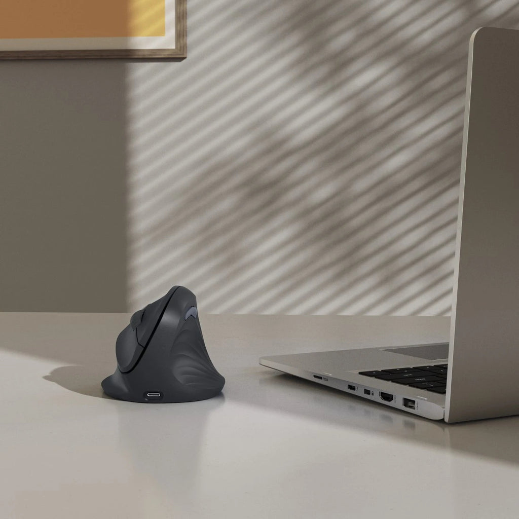 Hama EWM-600R Souris de Bureau sans fil RF et Bluetooth, Optique 1800 DPI, Droitier, Noir